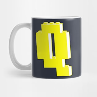 THE LETTER Q Mug